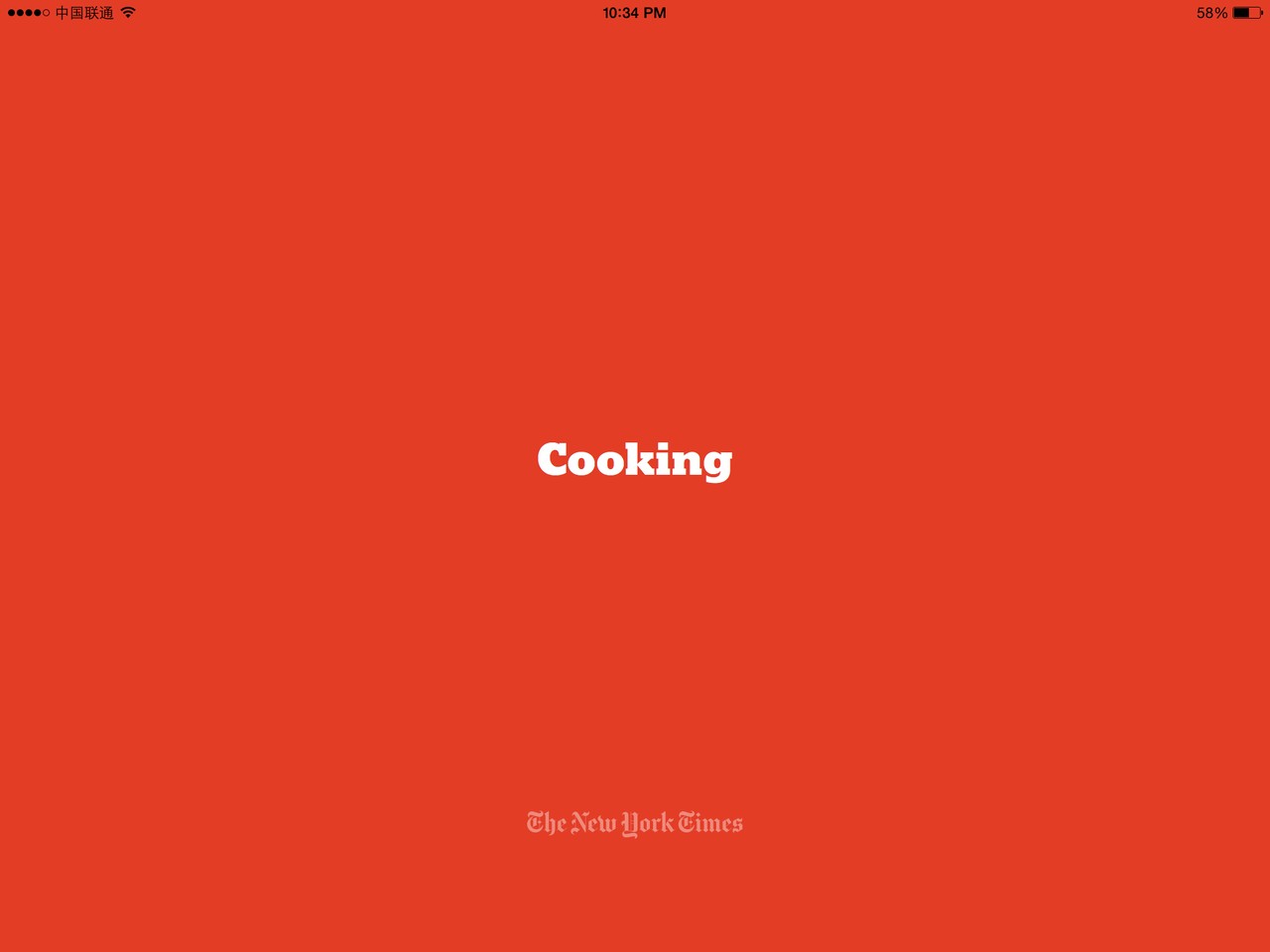 NYT Cooking Splash