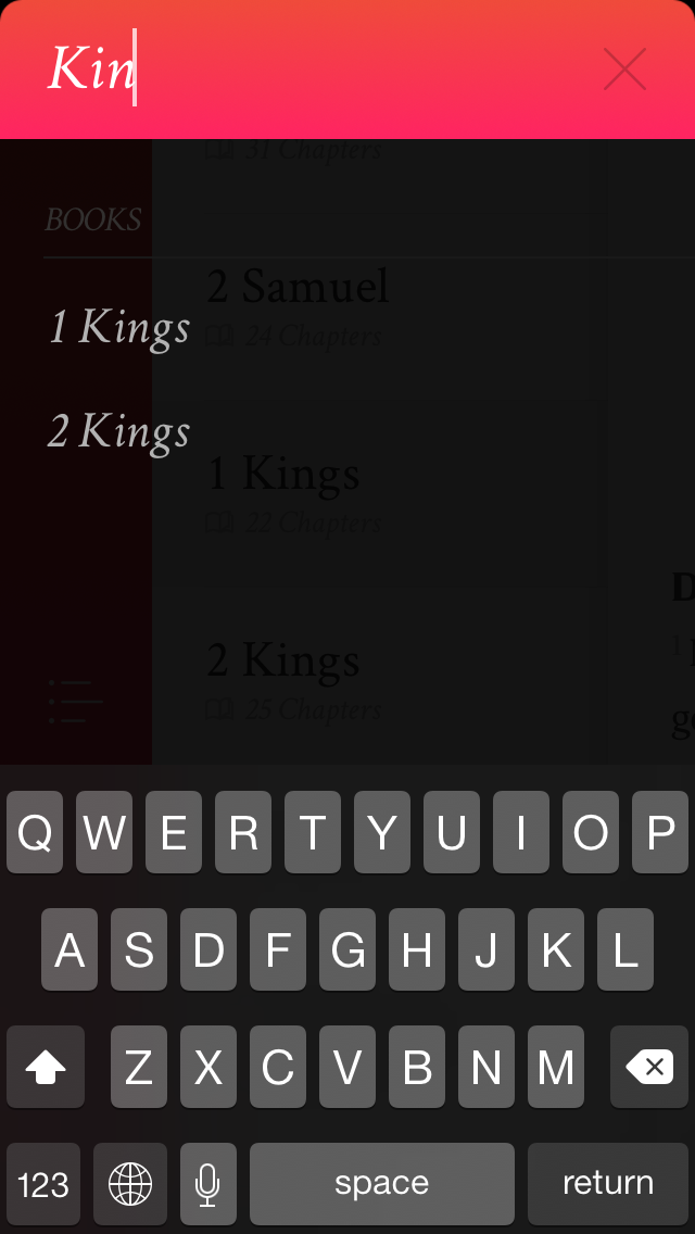 NeuBible Search
