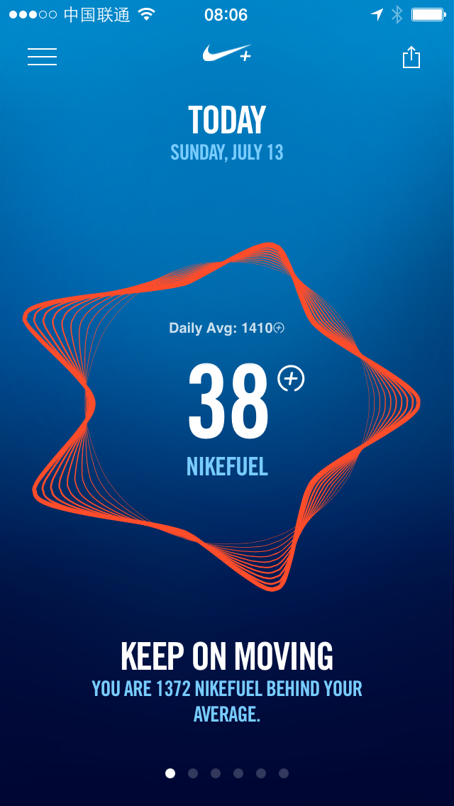 Nike+ Move Home