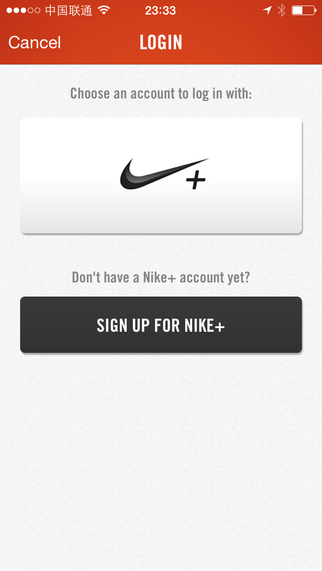 Nike+ Running Login