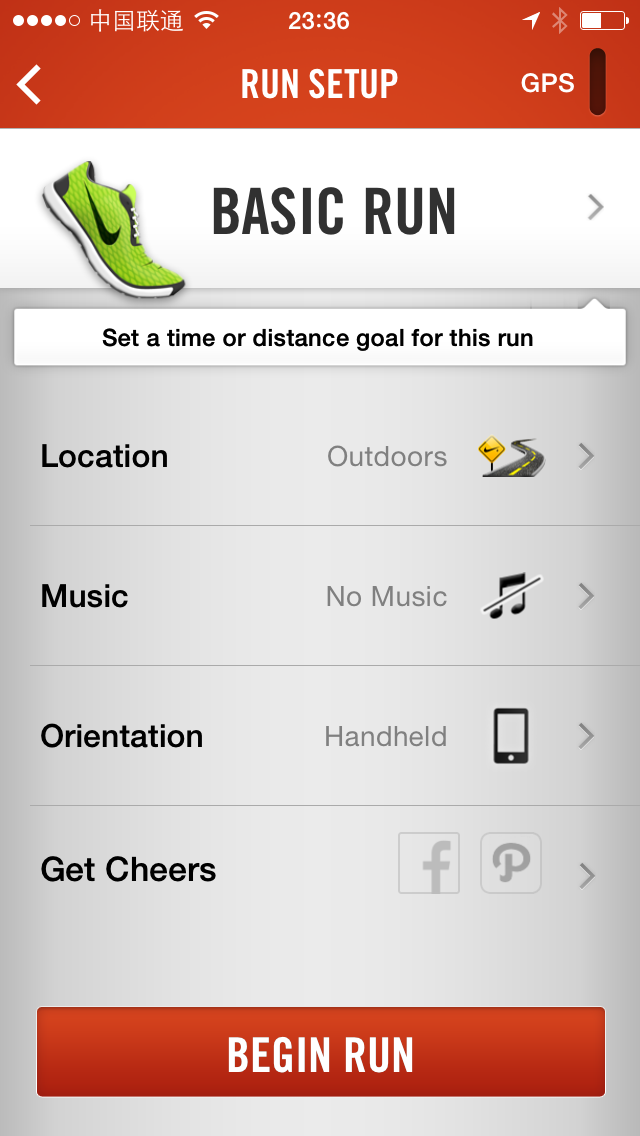 Nike+ Running Run