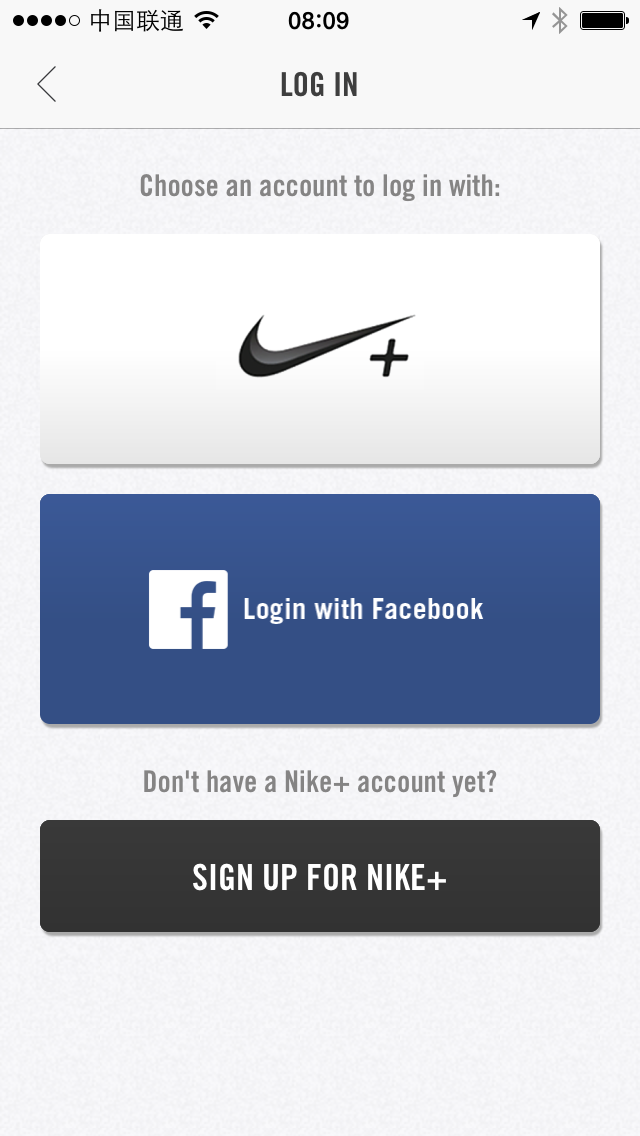 Nike+ Training Club Login