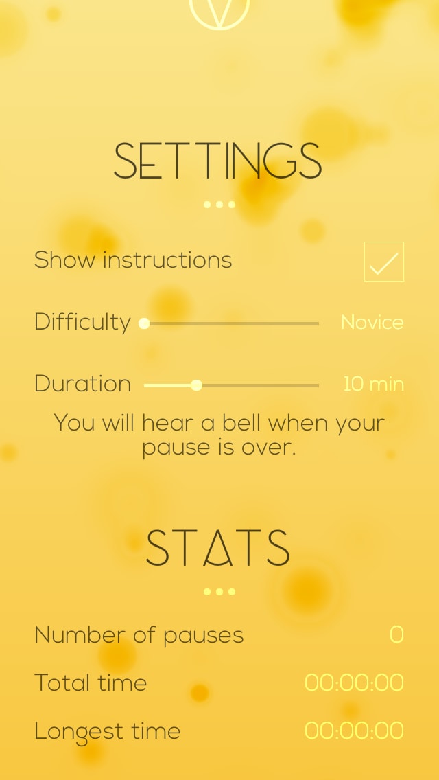 PAUSE Setting