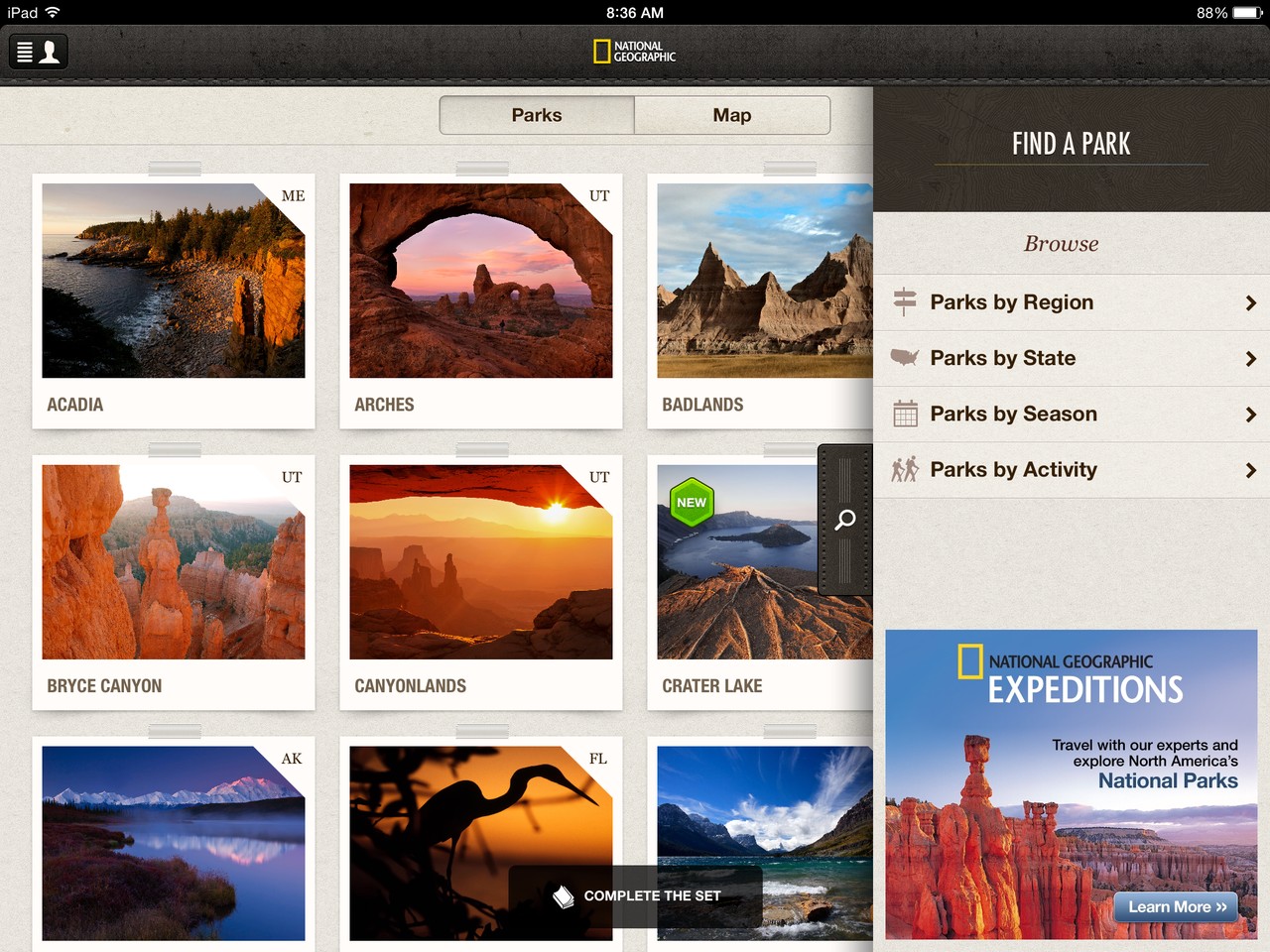 Park Guides Search