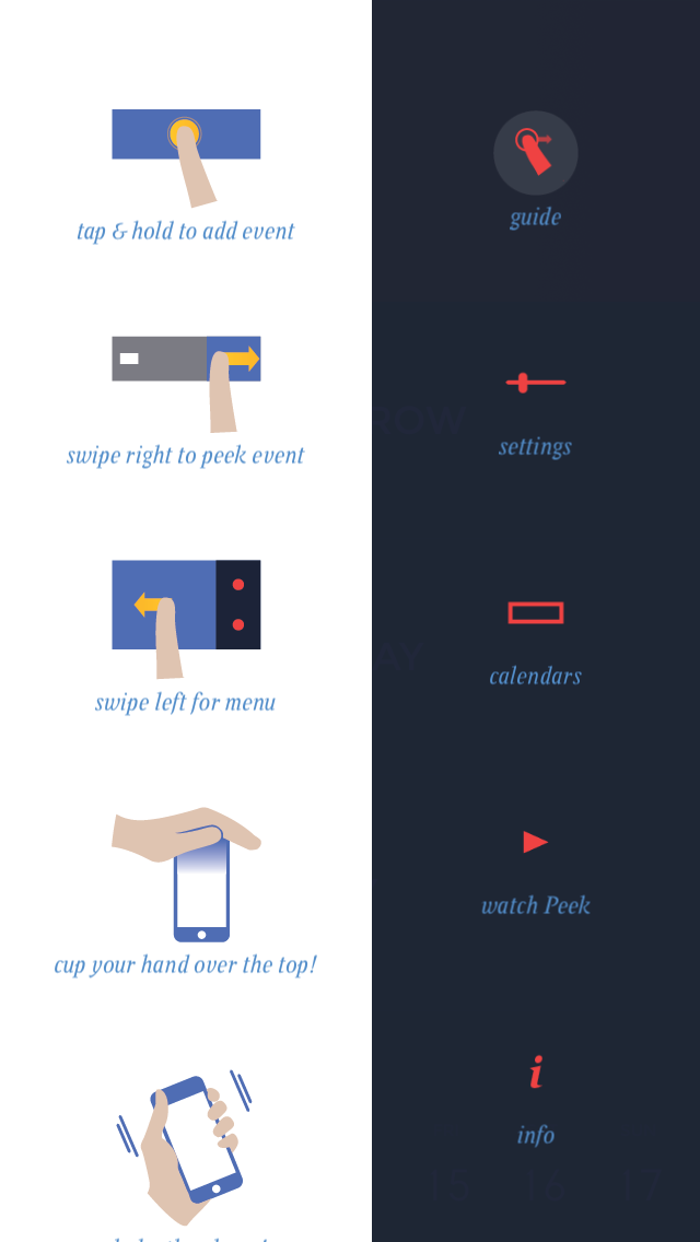 Peek Calendar Sidebar 2