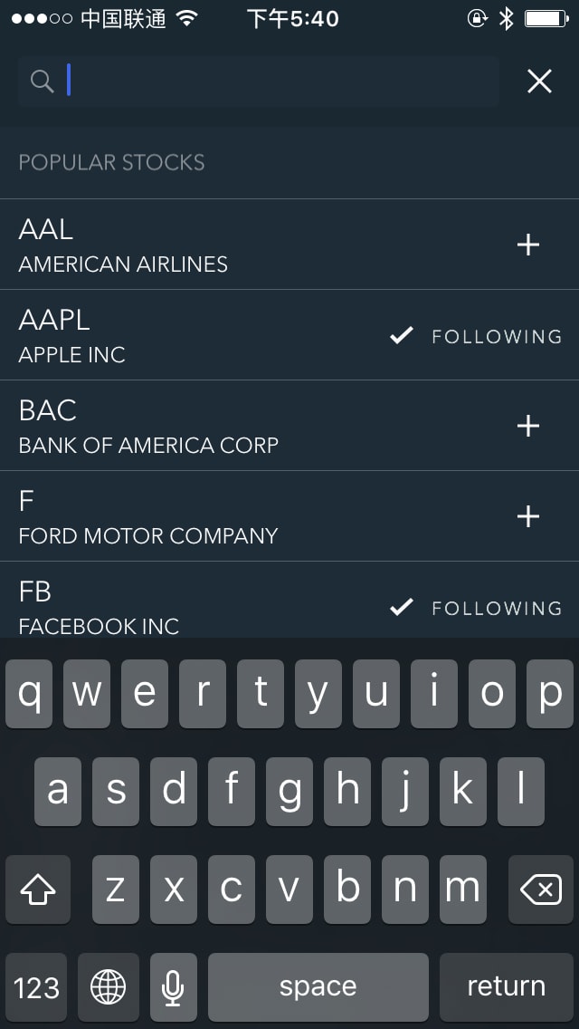 Portfolio Search