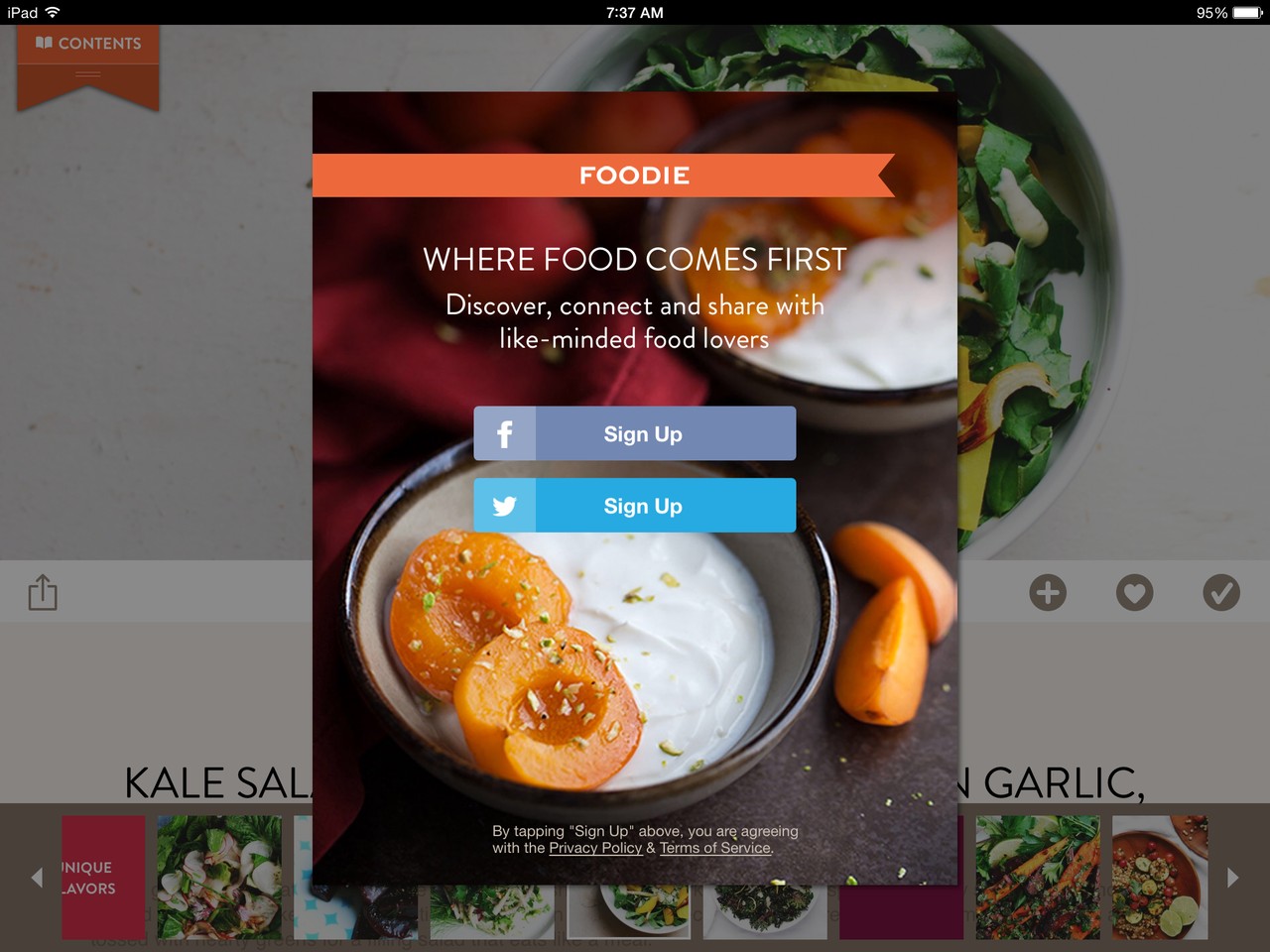 Recipes Login