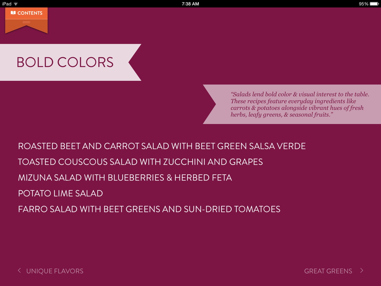 Recipes Step