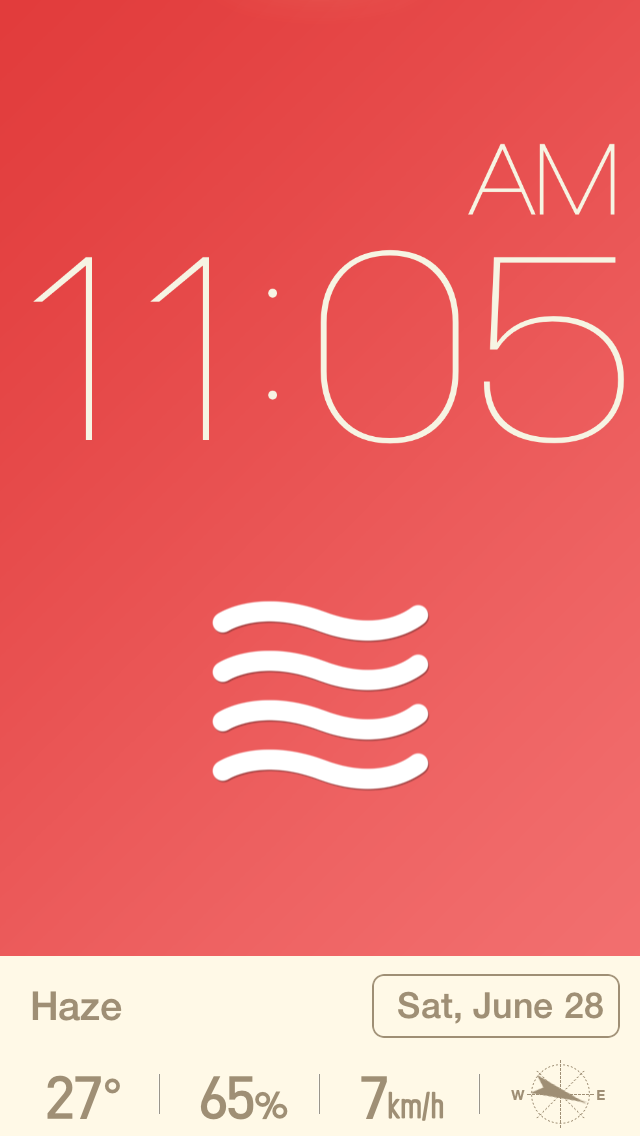 Red Clock Home