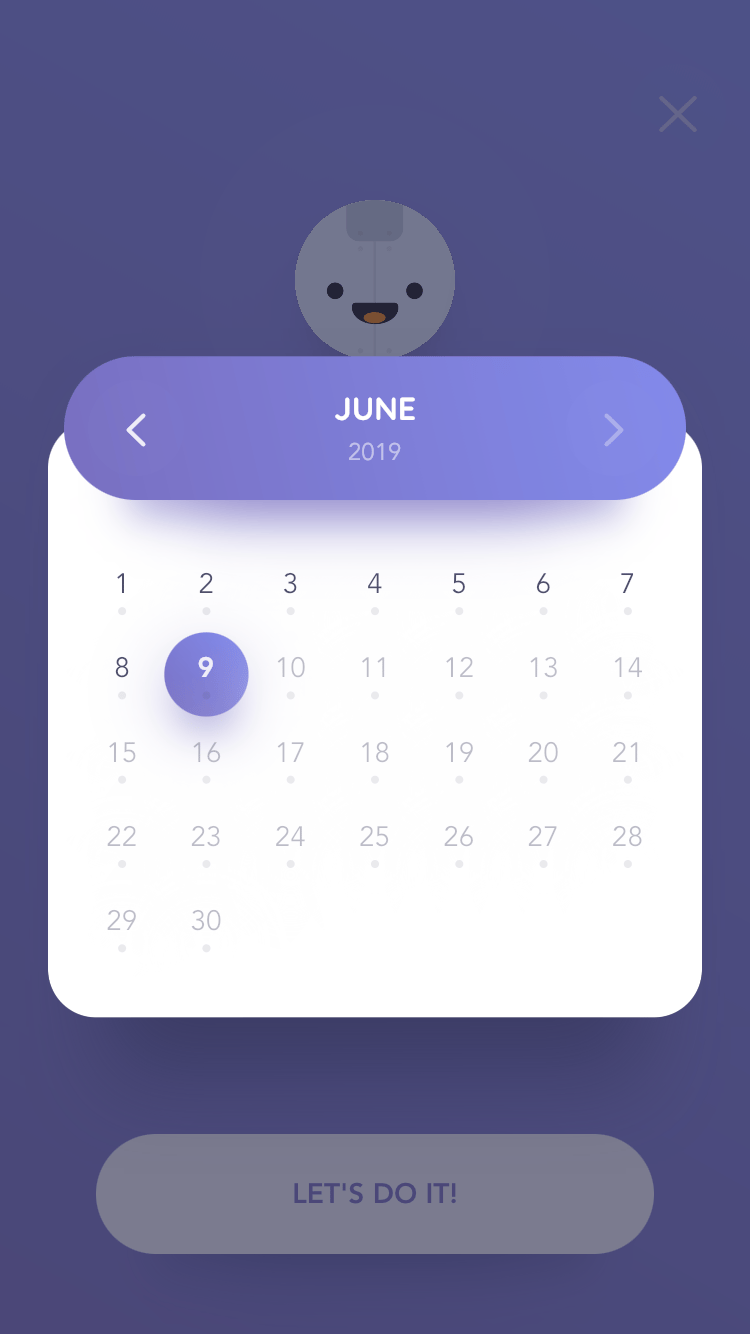 Reflectly Calendar