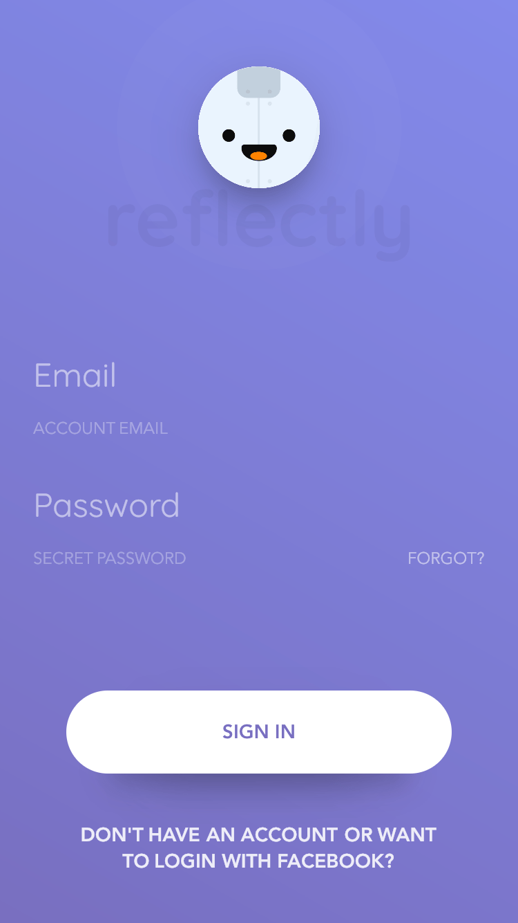 Reflectly Login