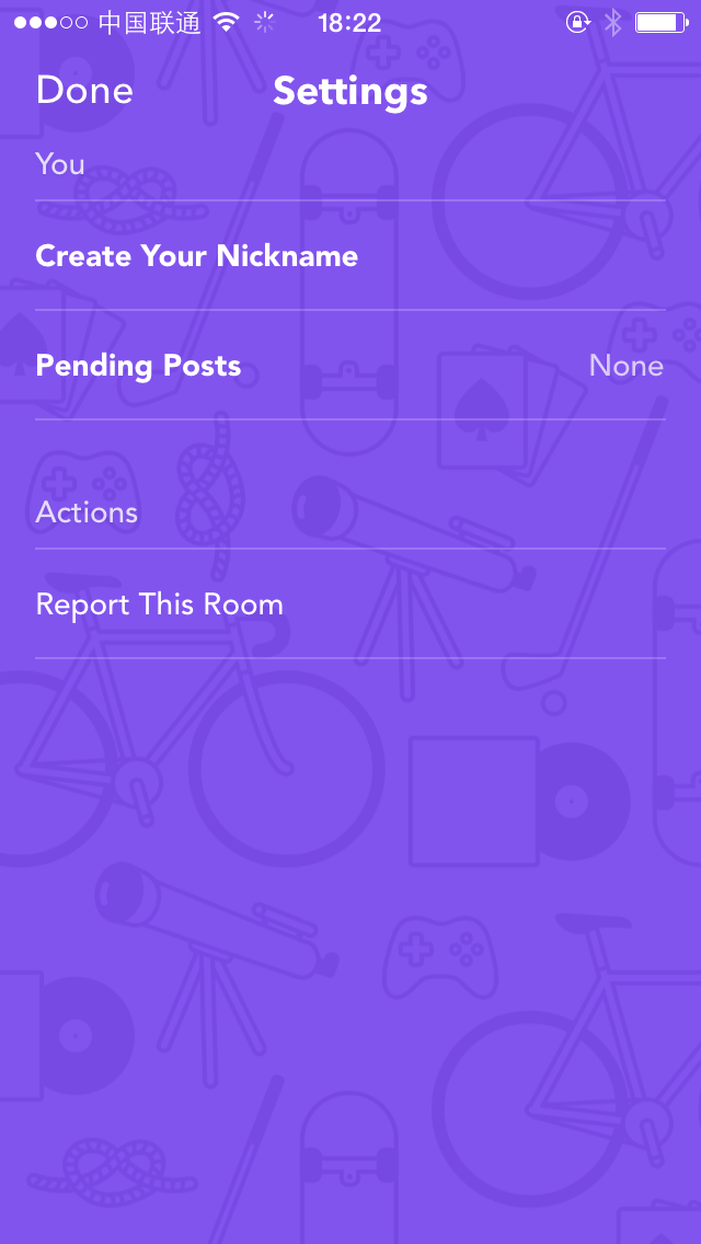 Rooms Setting