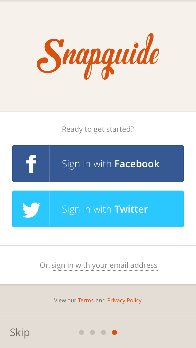 Snapguide Login