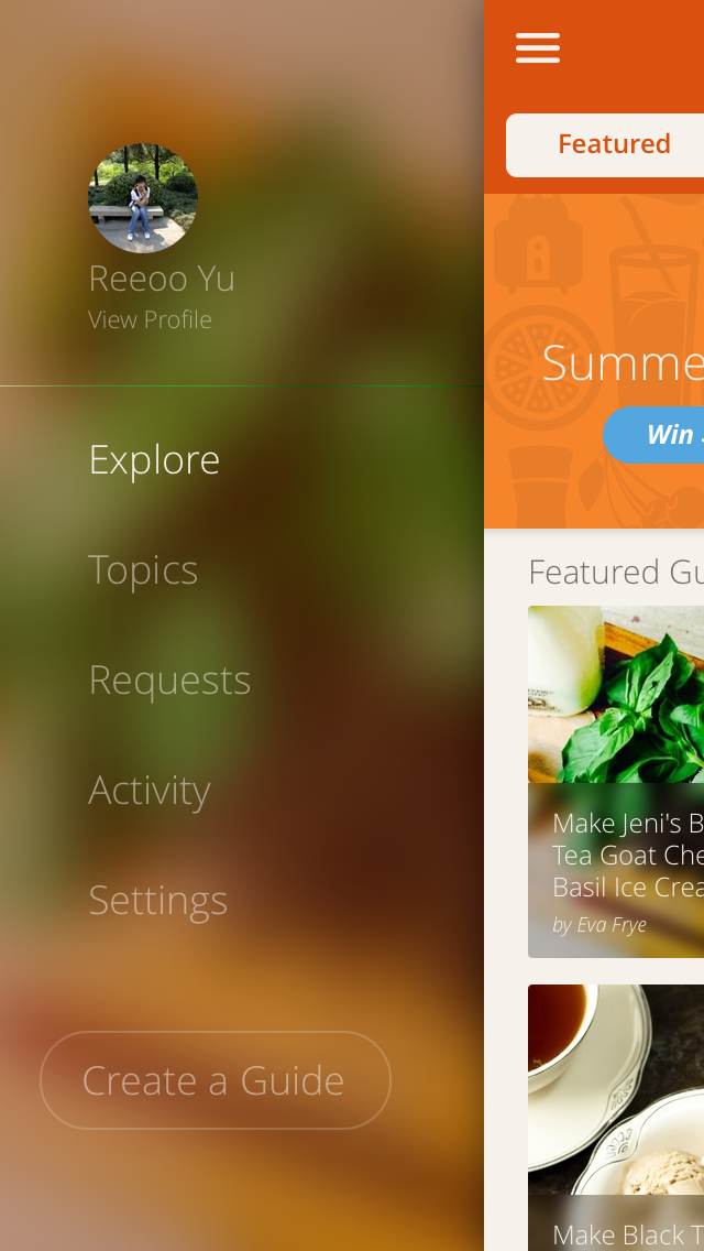 Snapguide Sidebar