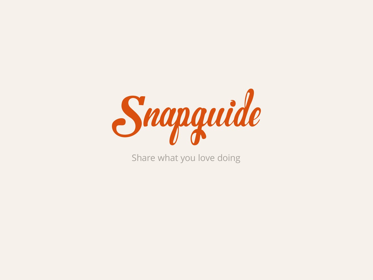 Snapguide Splash