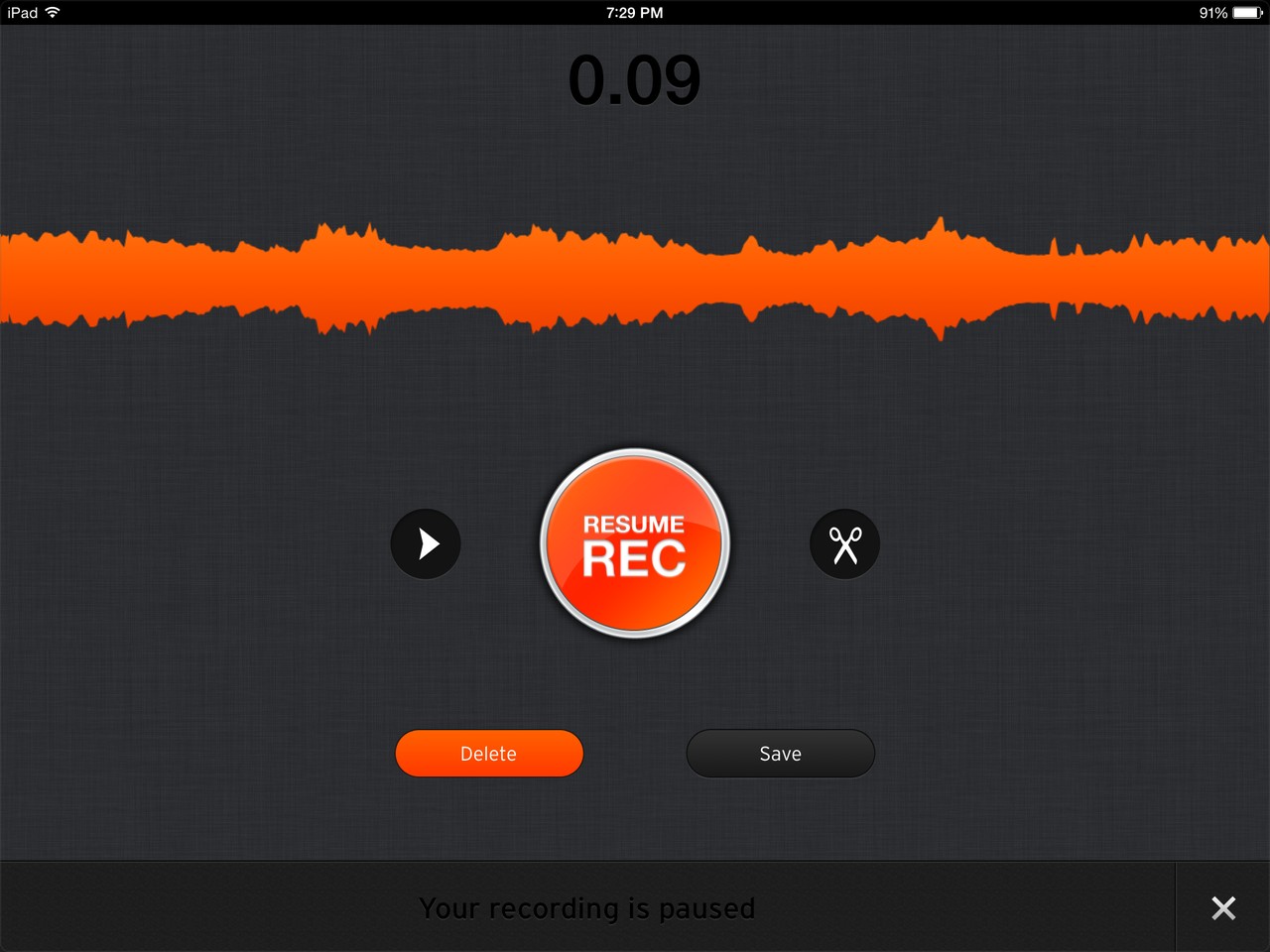 SoundCloud Rec End