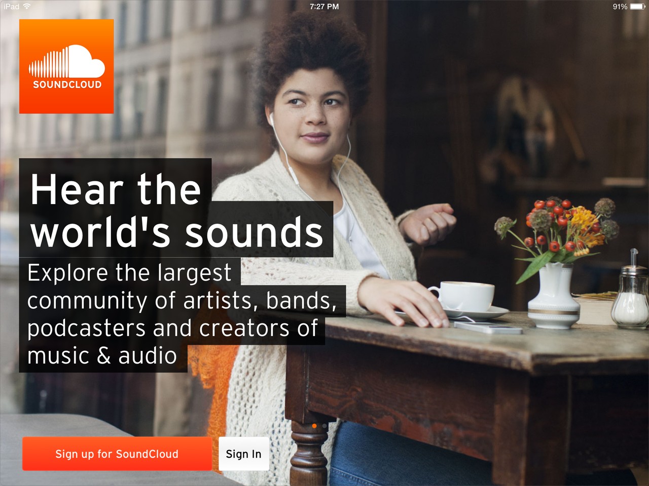 SoundCloud Sign