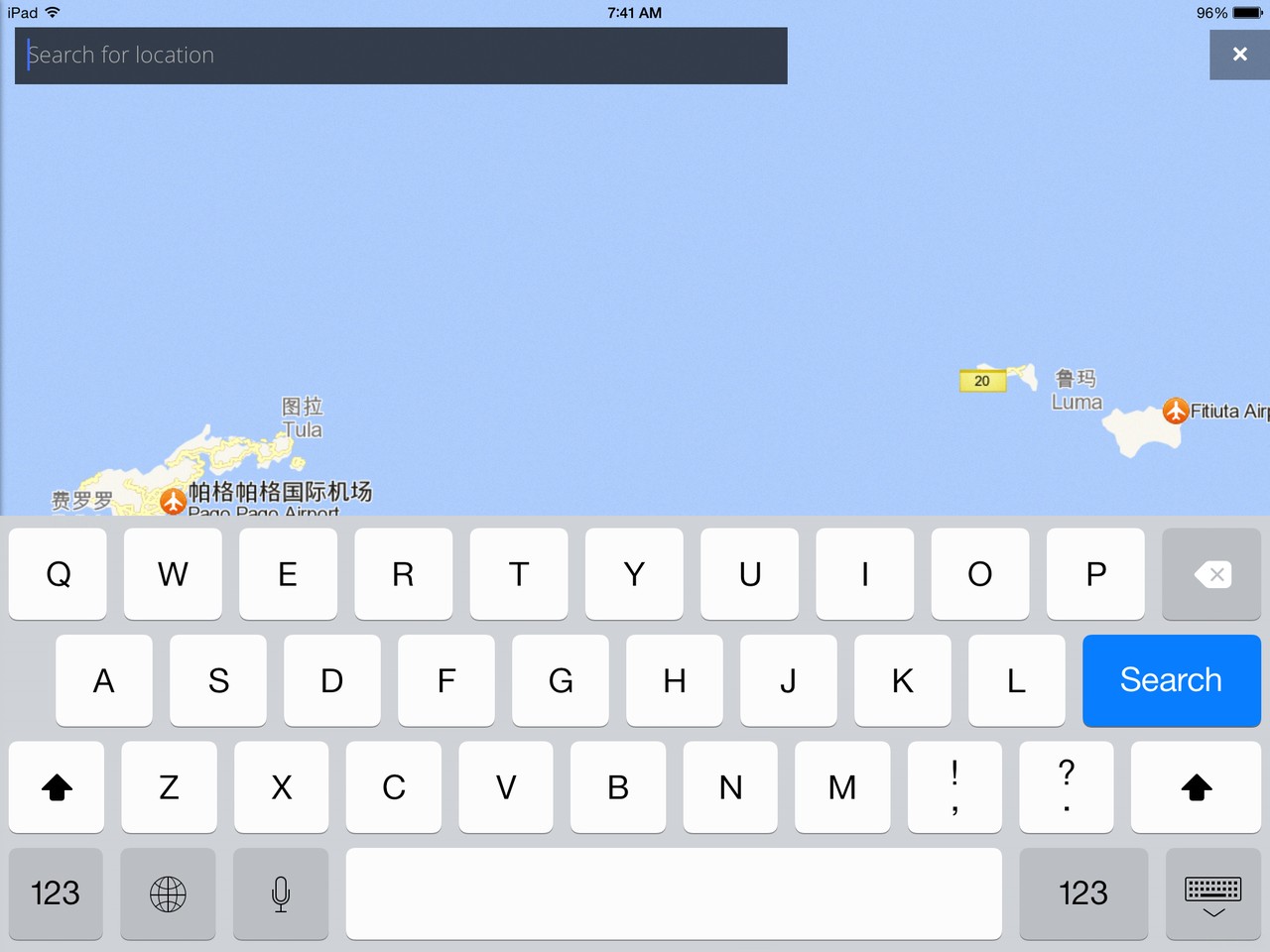 Sphere Search Location