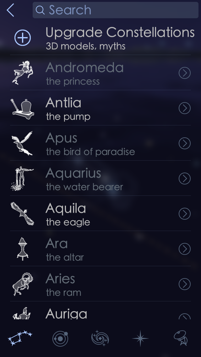 Star Walk™ 2 Star Walk 2 Search
