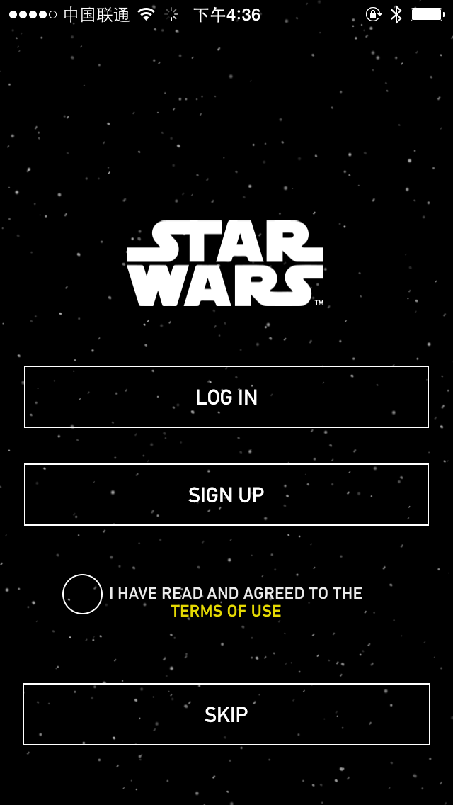 Star Wars Login