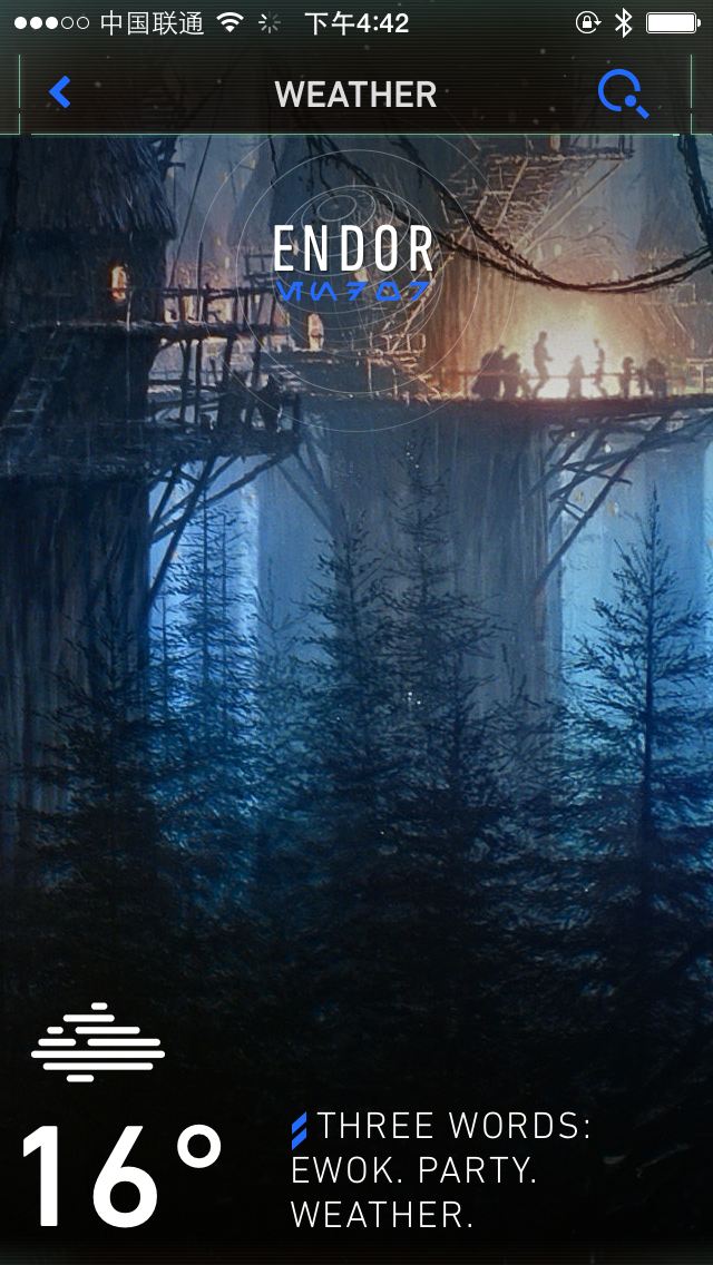 Star Wars Weather