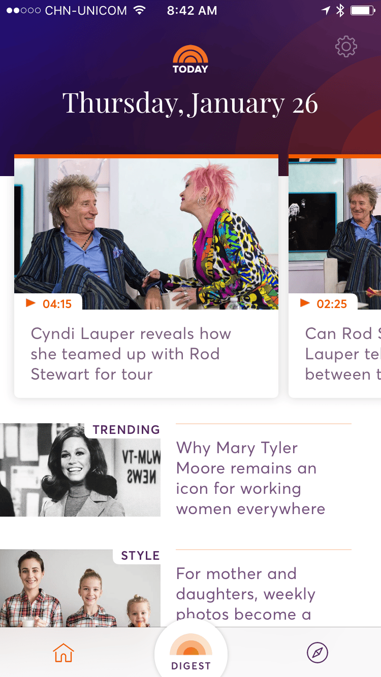 TODAY show Home