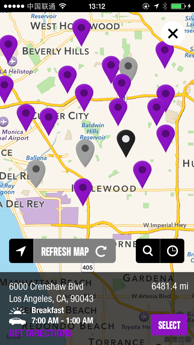 Taco Bell Map