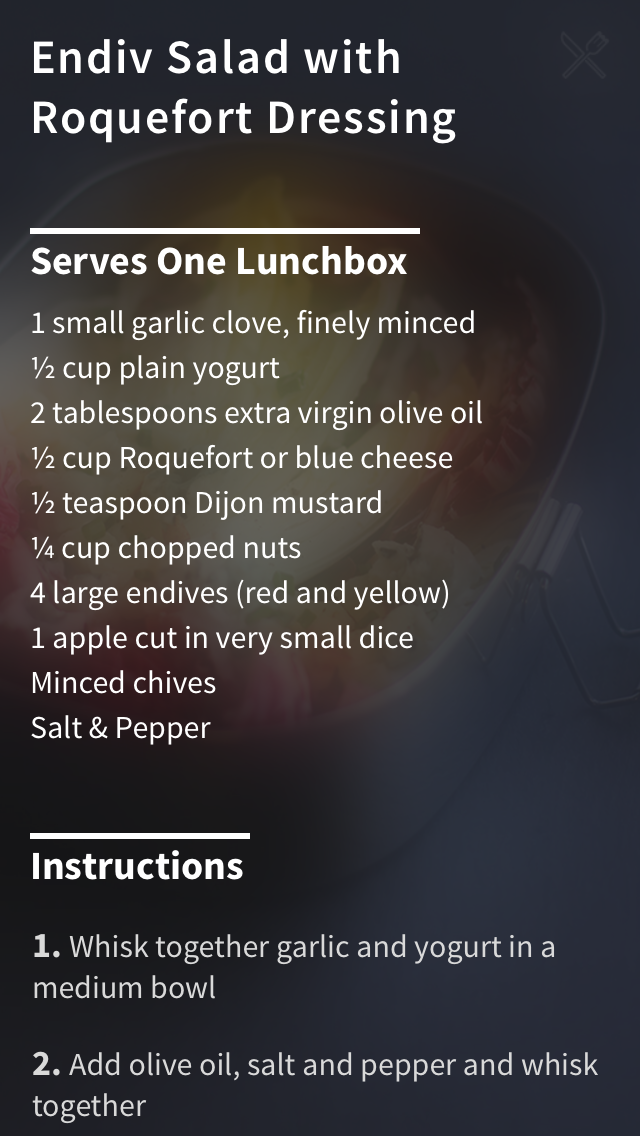 The French Lunchbox Content