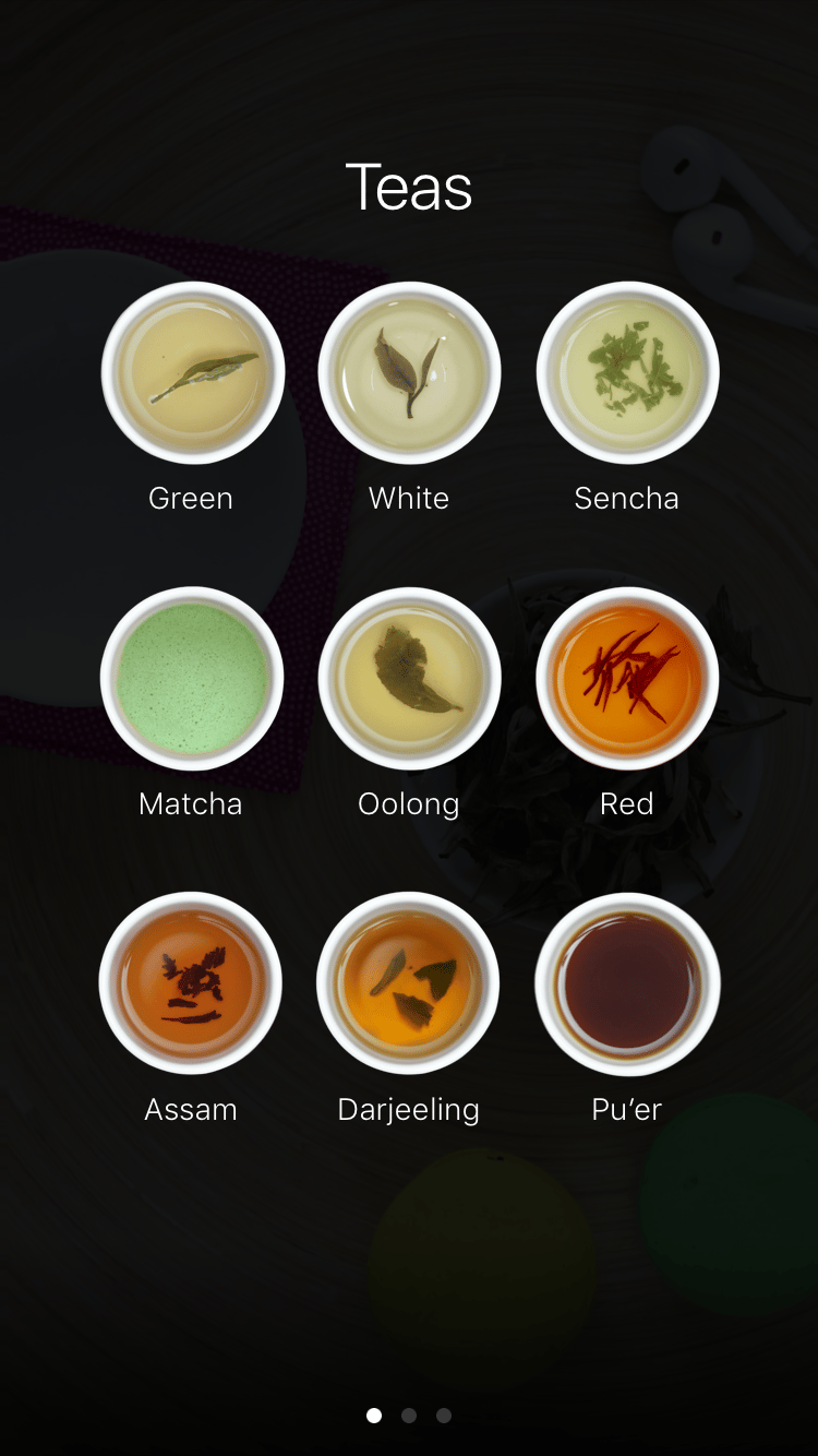 The Tea App List