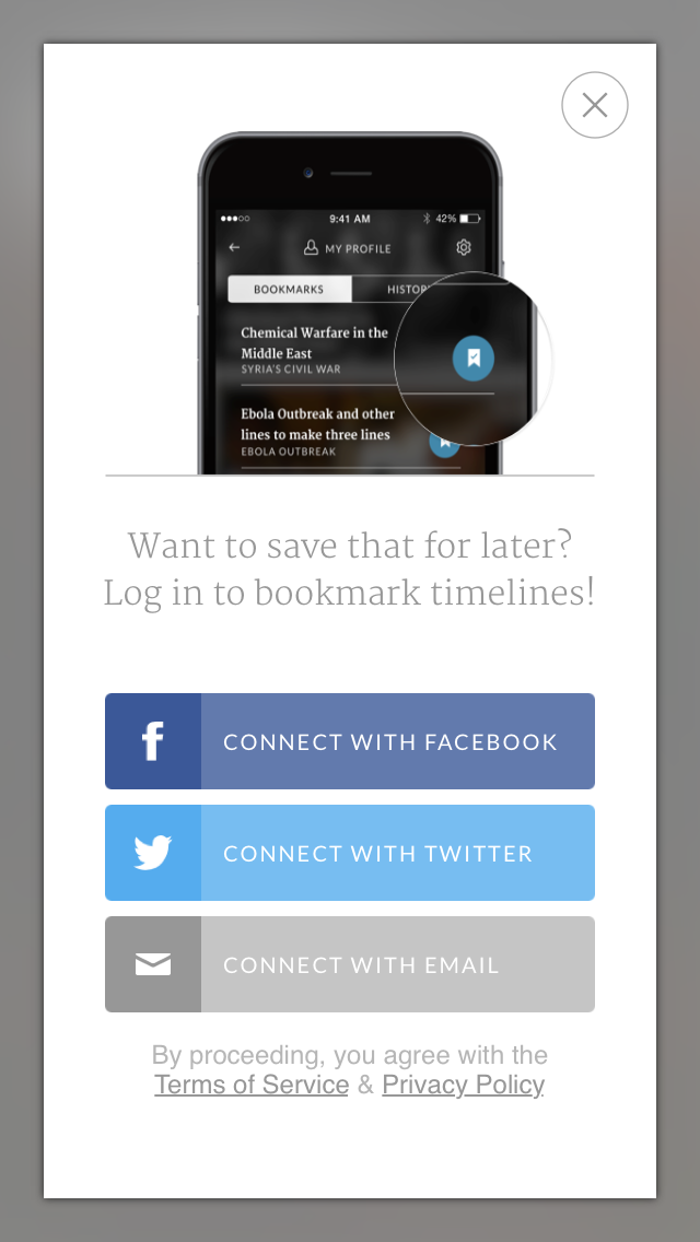 Timeline Login