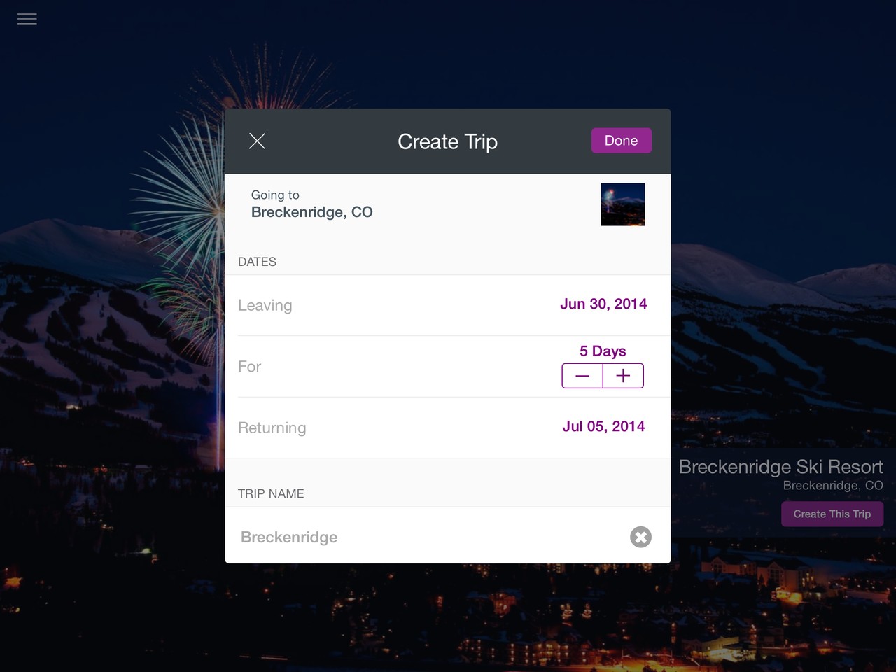 Tripshare Creat