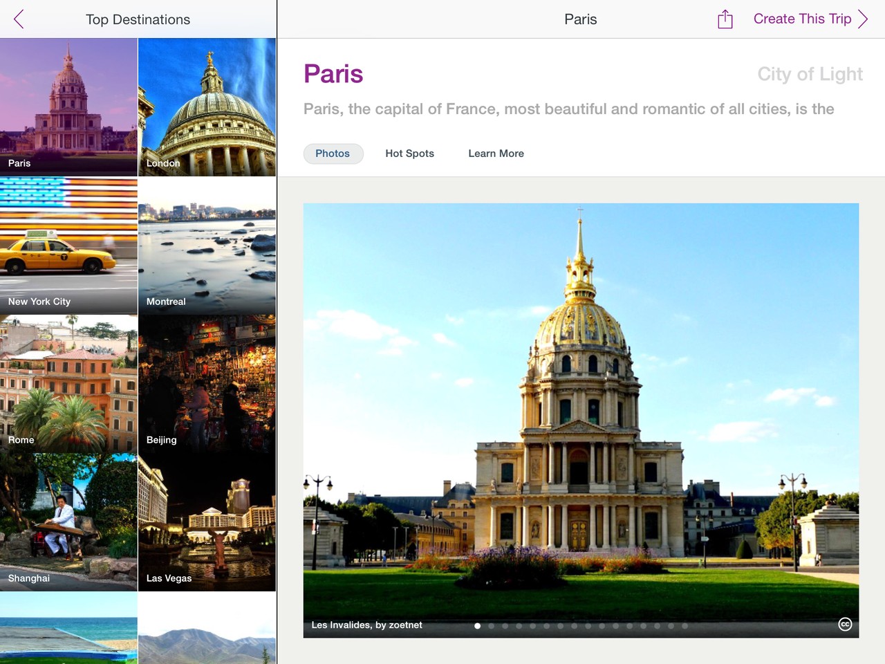 Tripshare List