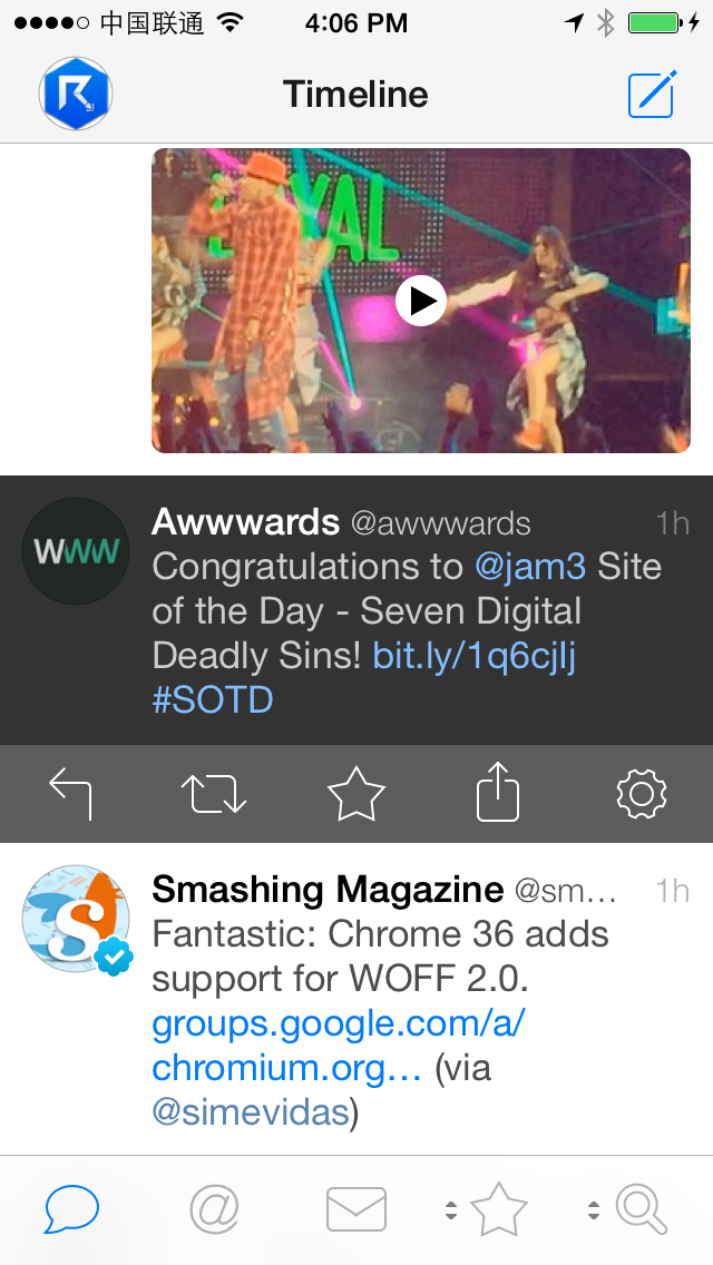 Tweetbot Timeline