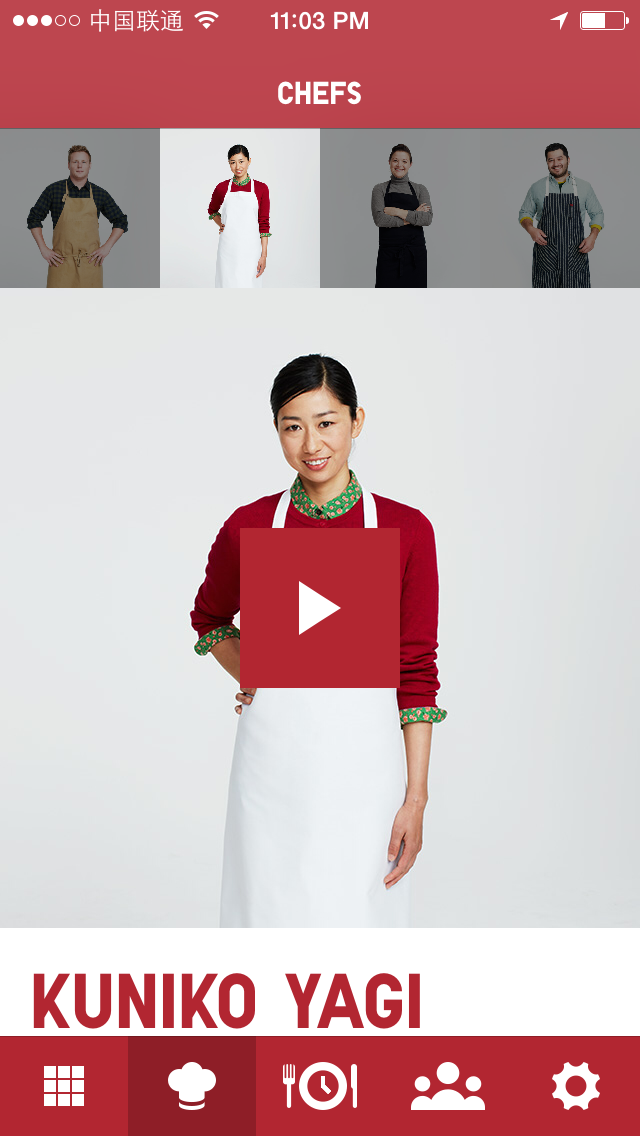 UNIQLO RECIPE Chefs