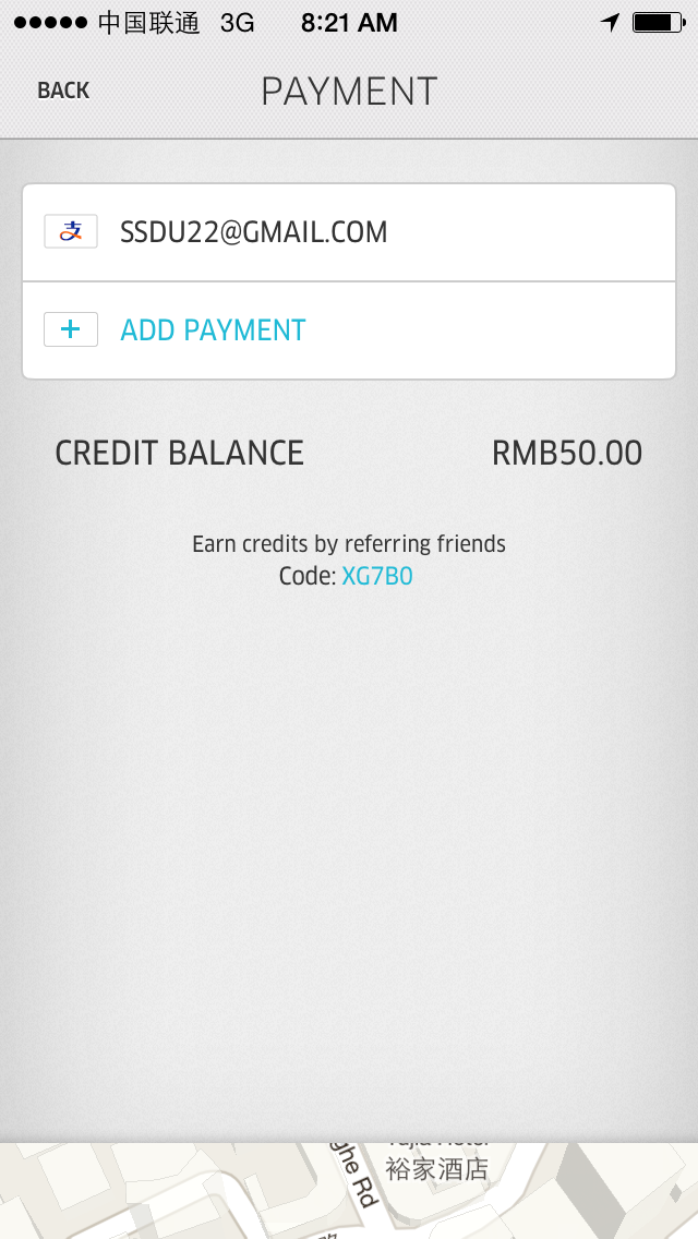Uber Payment