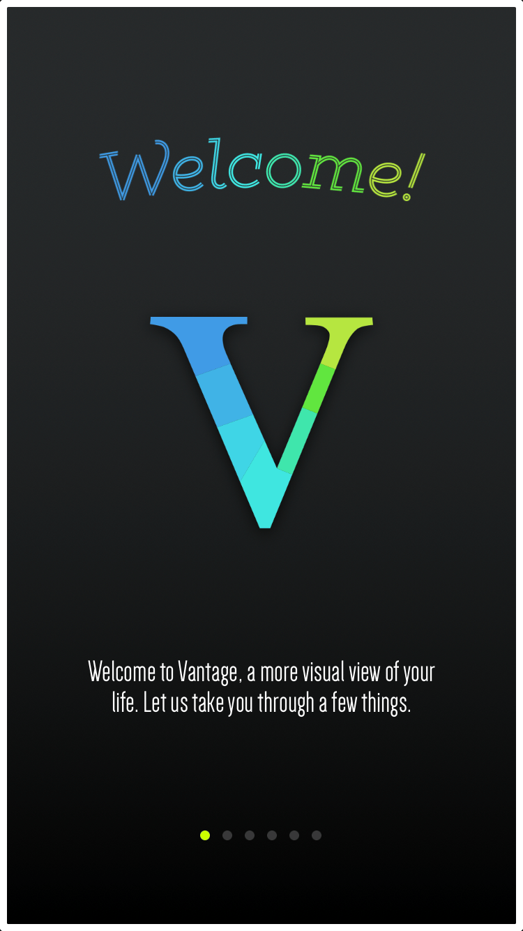 Vantage Calendar Splash