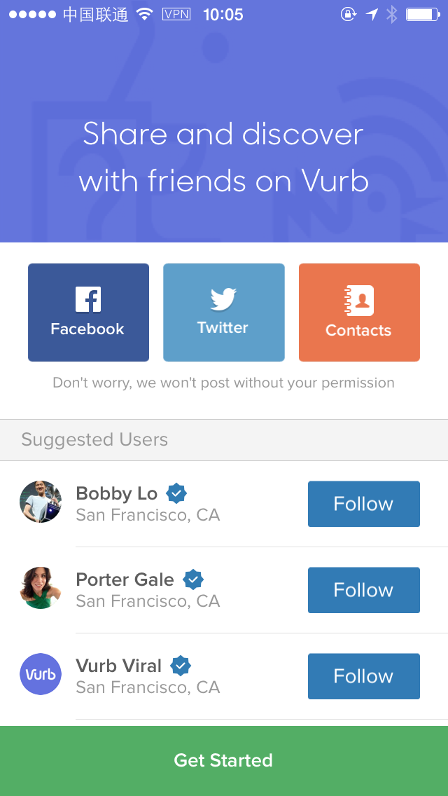 Vurb Follow
