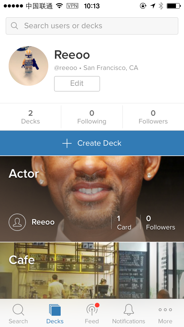 Vurb Profile