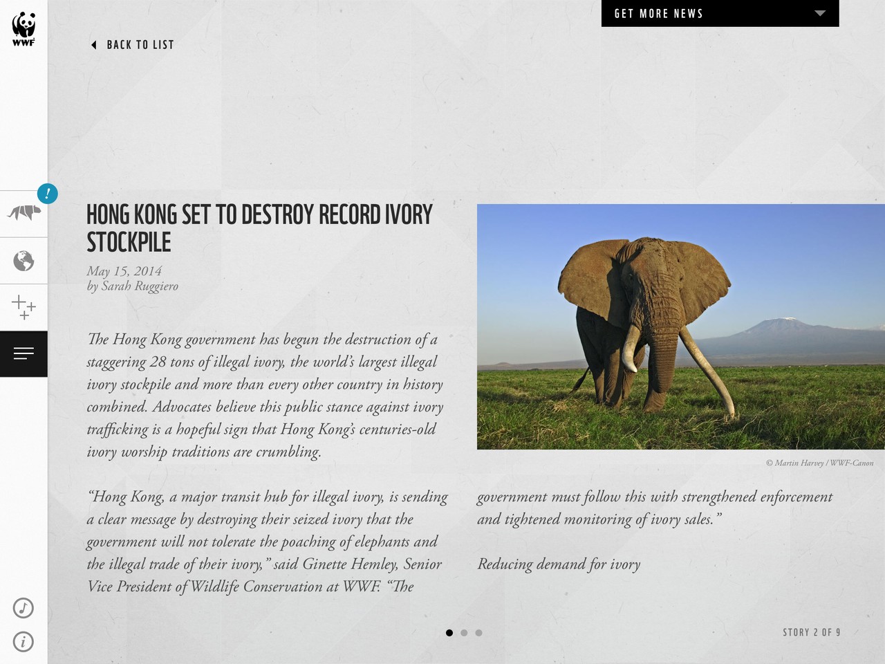 WWF Together News Content