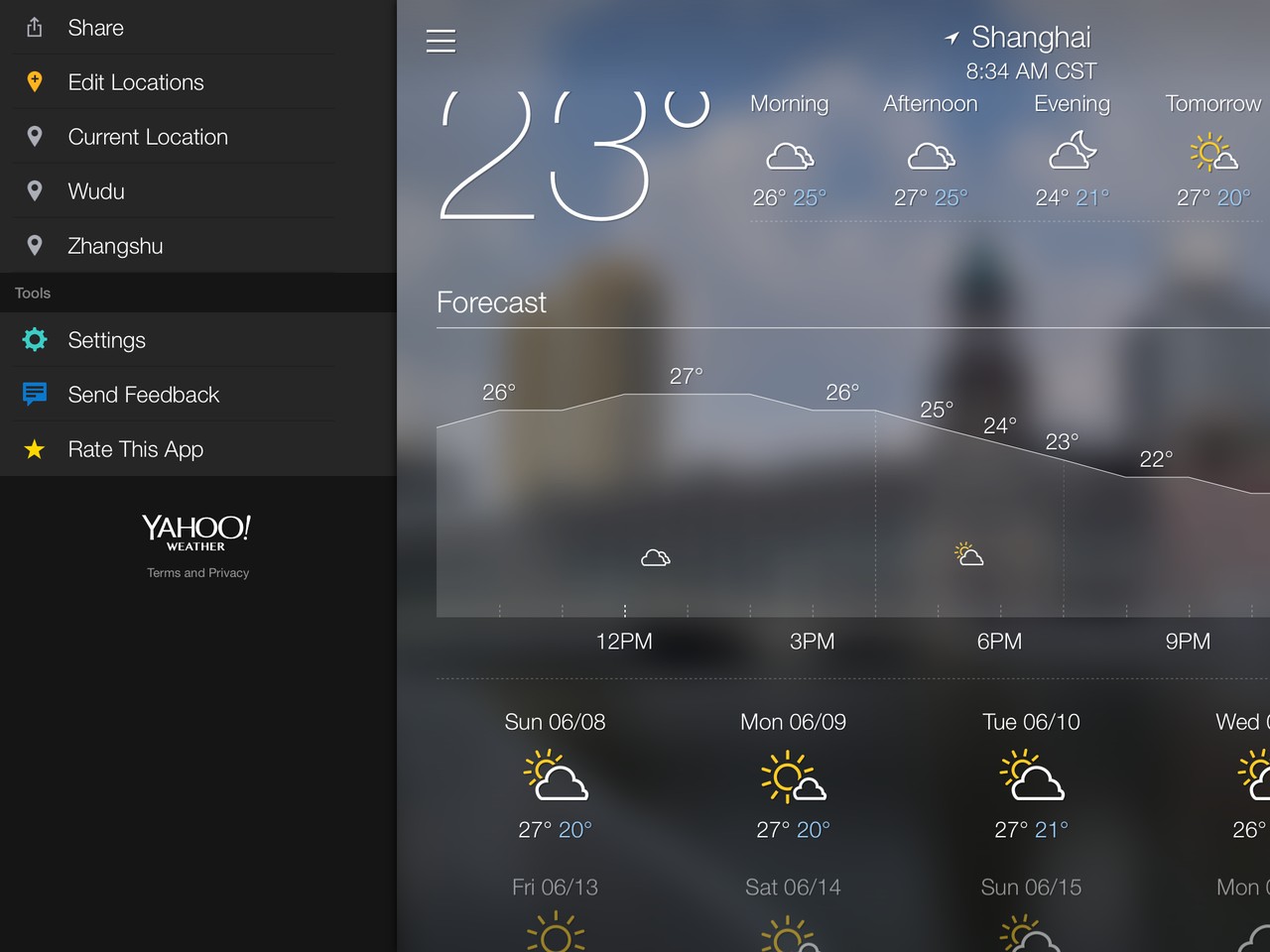 Weather! Sidebar