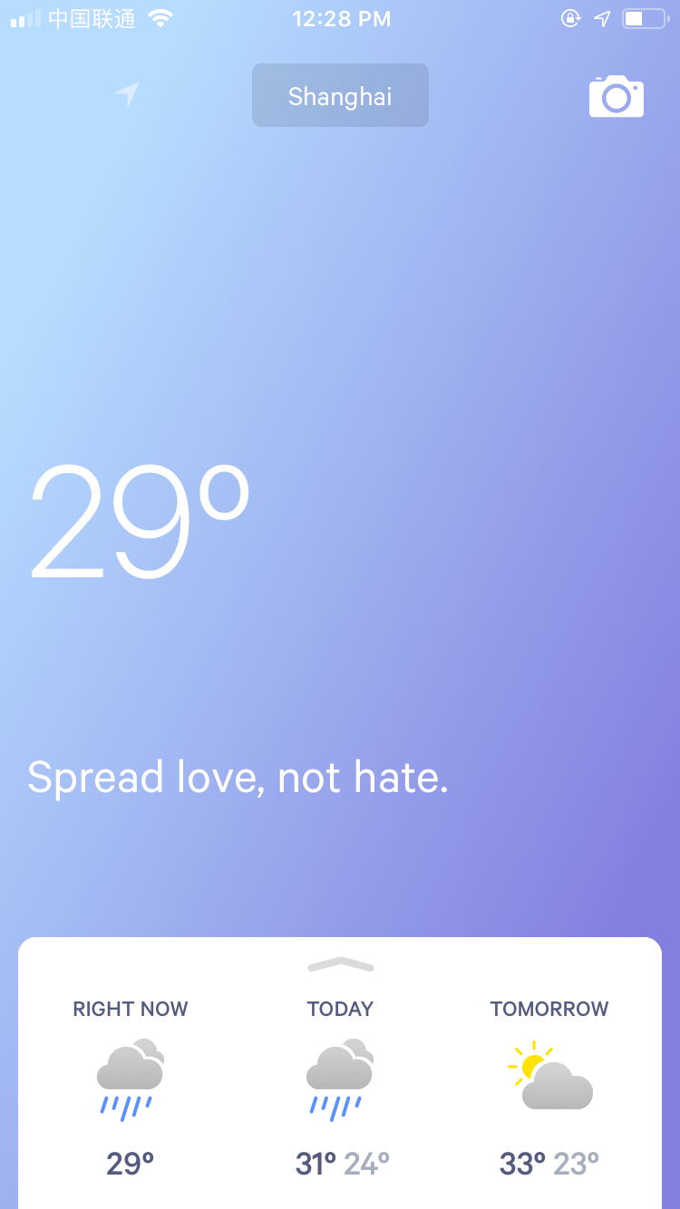 WeatherKit Home