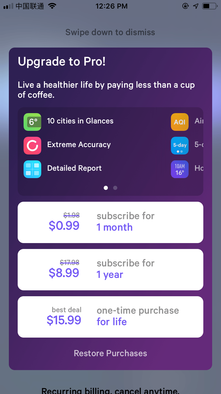 WeatherKit Unlock