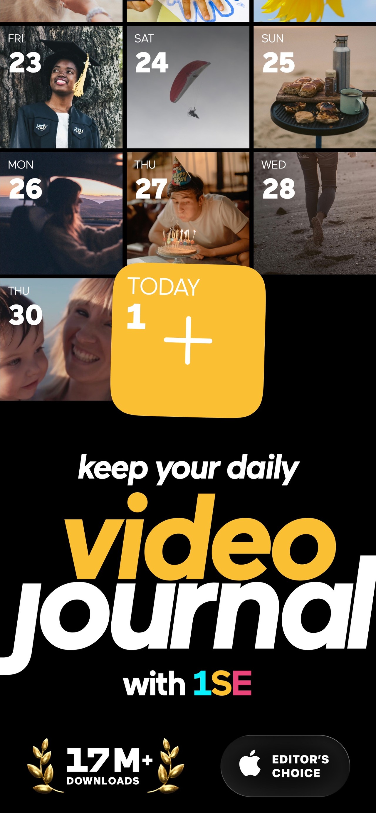 1 Second Everyday: Video Diary iPhone screenshot 2