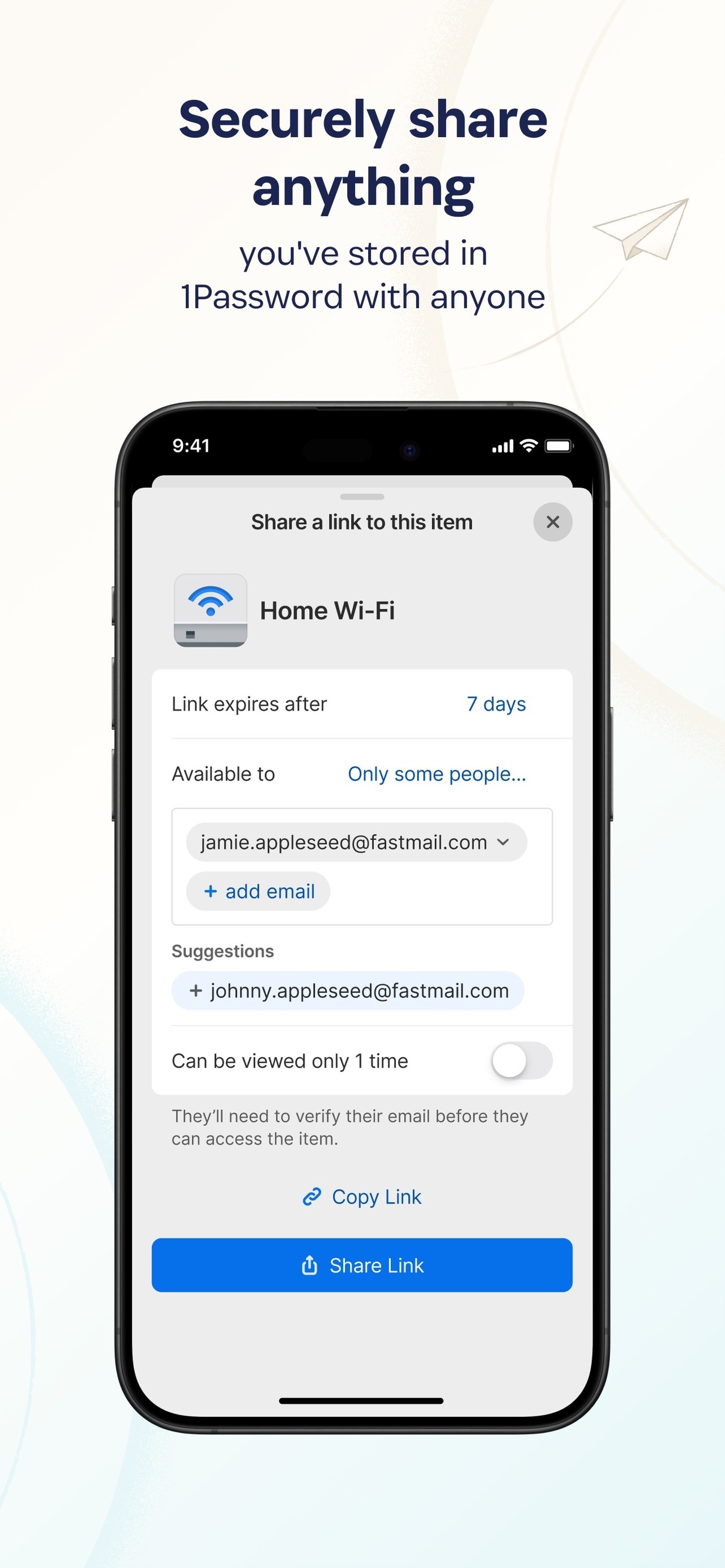 1Password: Password Manager iPhone screenshot 4