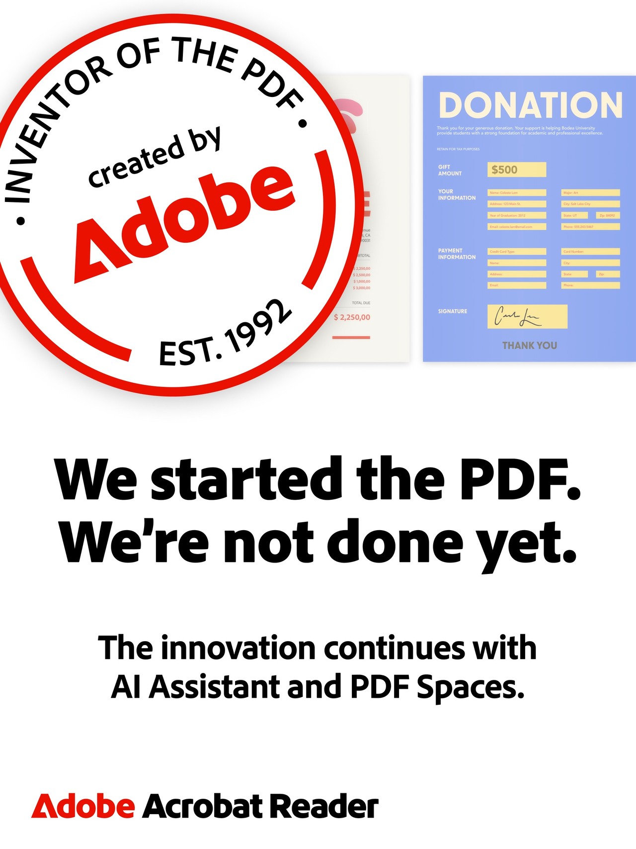 Adobe Acrobat Reader: Edit PDF iPad screenshot 1