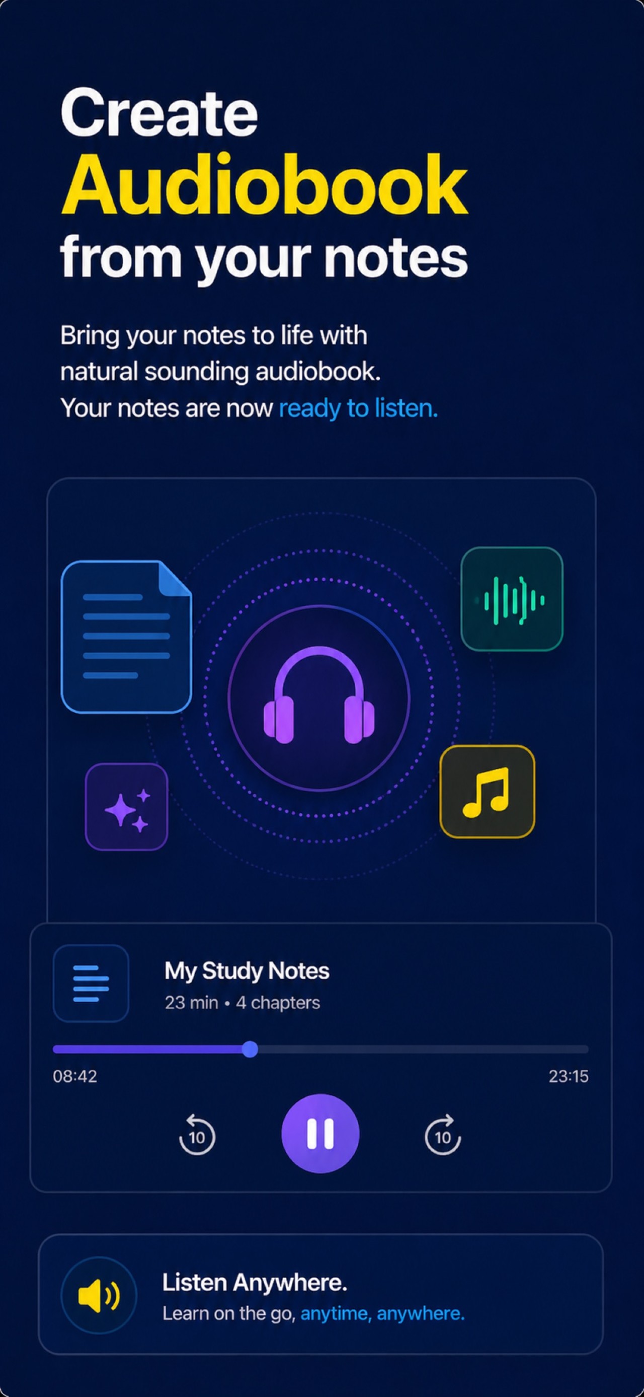 AI Note Taker: SwiftNote iPhone screenshot 6