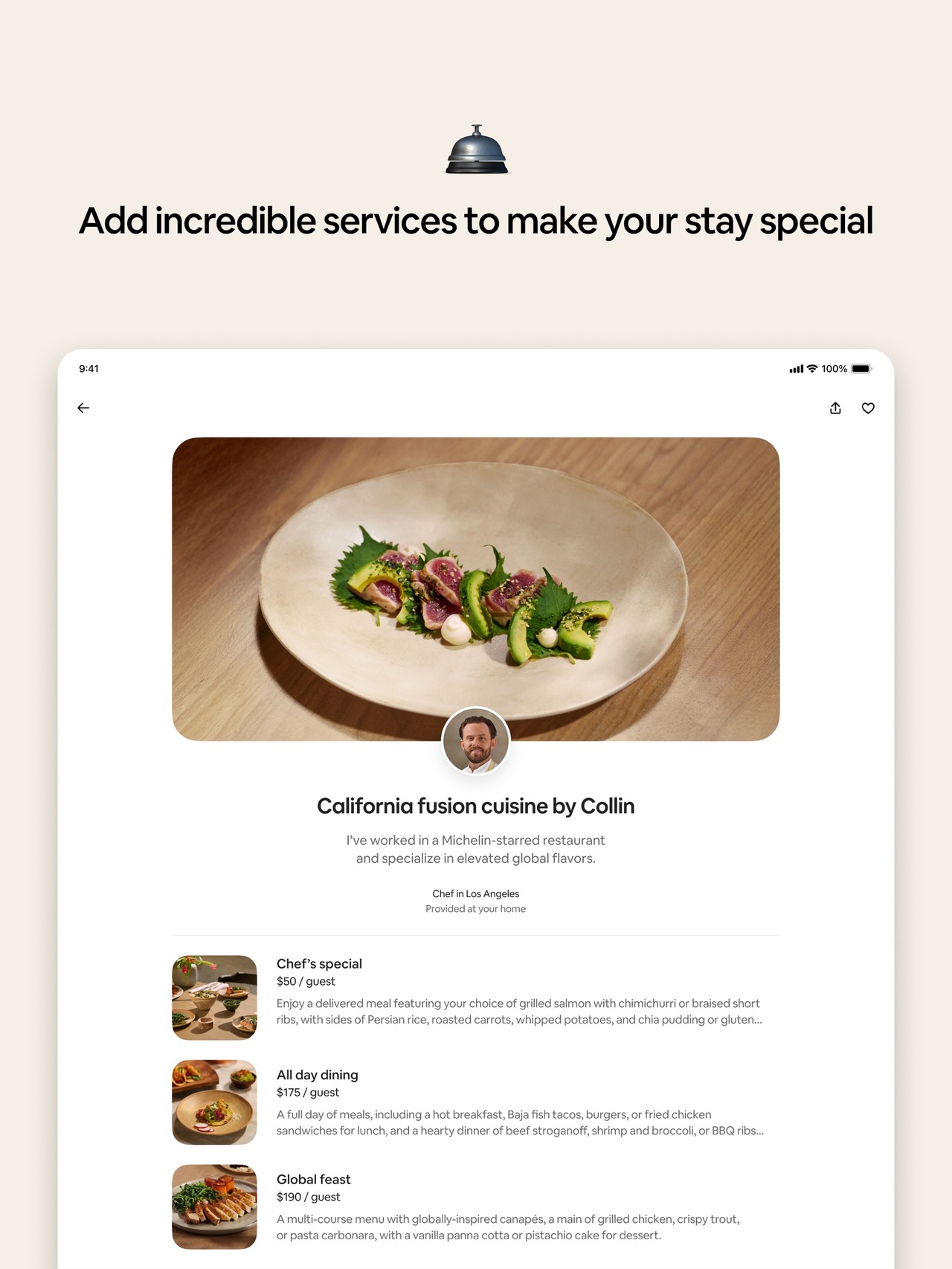 Airbnb iPad screenshot 4