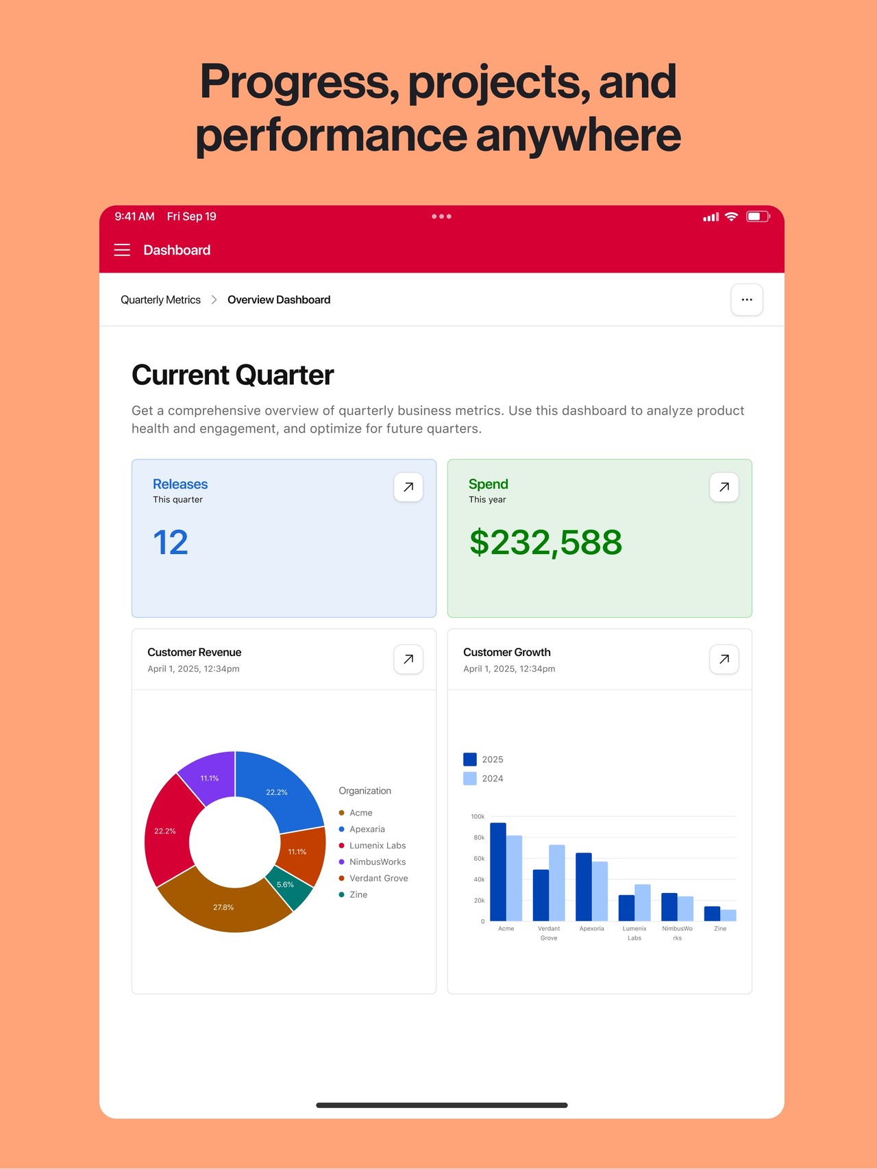 Airtable iPad screenshot 1