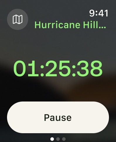AllTrails: Hike, Bike & Run Apple Watch screenshot 2