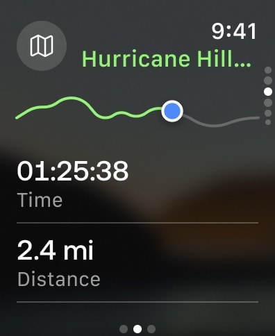 AllTrails: Hike, Bike & Run Apple Watch screenshot 3